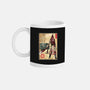 Pyramid Head Woodblock-None-Mug-Drinkware-DrMonekers