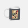 Pyramid Head Woodblock-None-Mug-Drinkware-DrMonekers