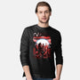 Neo-Tokyo Blues-Mens-Long Sleeved-Tee-Arinesart