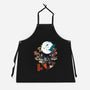 Moonlight Crusader-Unisex-Kitchen-Apron-Arinesart