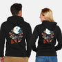 Moonlight Crusader-Unisex-Zip-Up-Sweatshirt-Arinesart