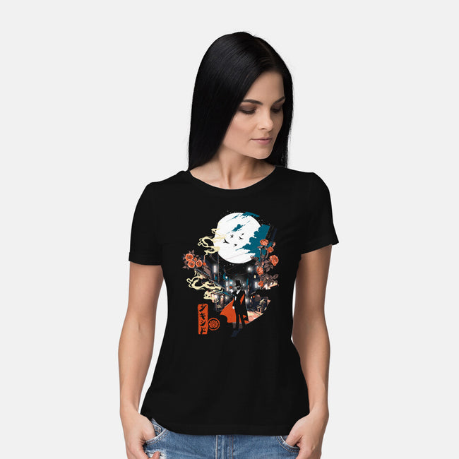 Moonlight Crusader-Womens-Basic-Tee-Arinesart