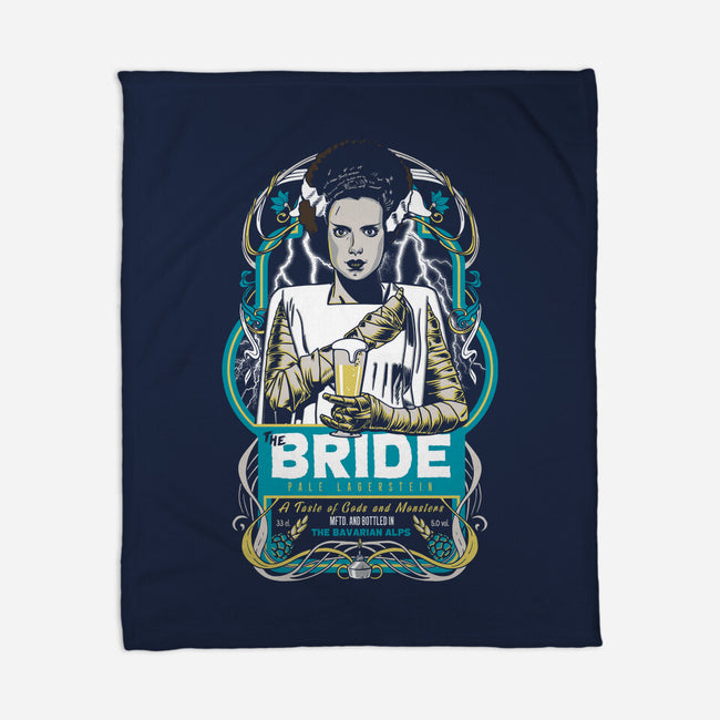 The Bride Lager-None-Fleece-Blanket-Arinesart