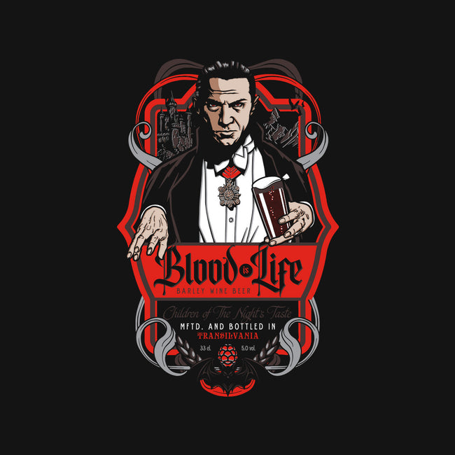 Blood Is Life Beer-Womens-Fitted-Tee-Arinesart