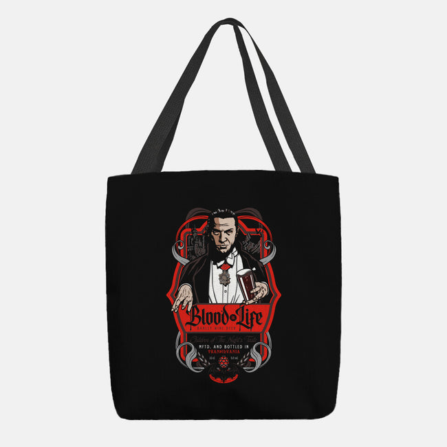 Blood Is Life Beer-None-Basic Tote-Bag-Arinesart