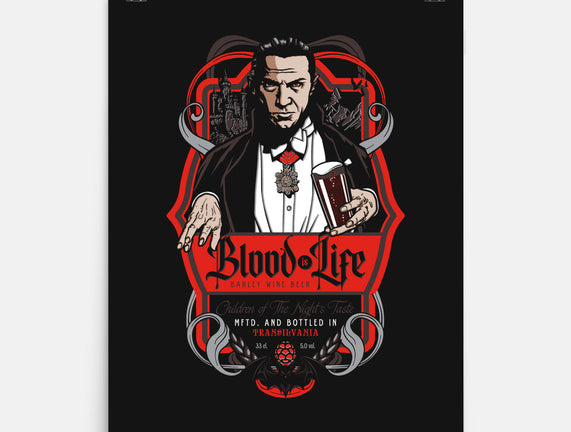 Blood Is Life Beer