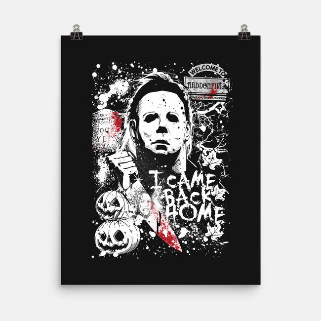 I Came Back Home-None-Matte-Poster-Arinesart