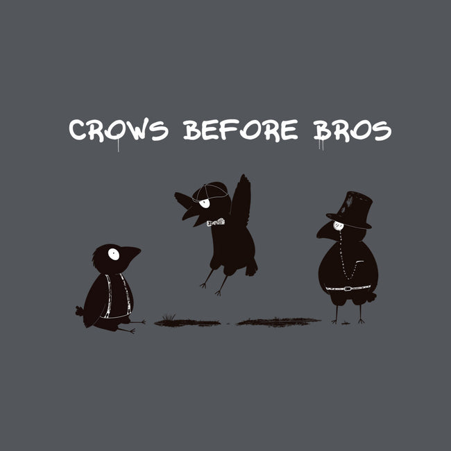 Crows Before Bros-Mens-Long Sleeved-Tee-Mattania