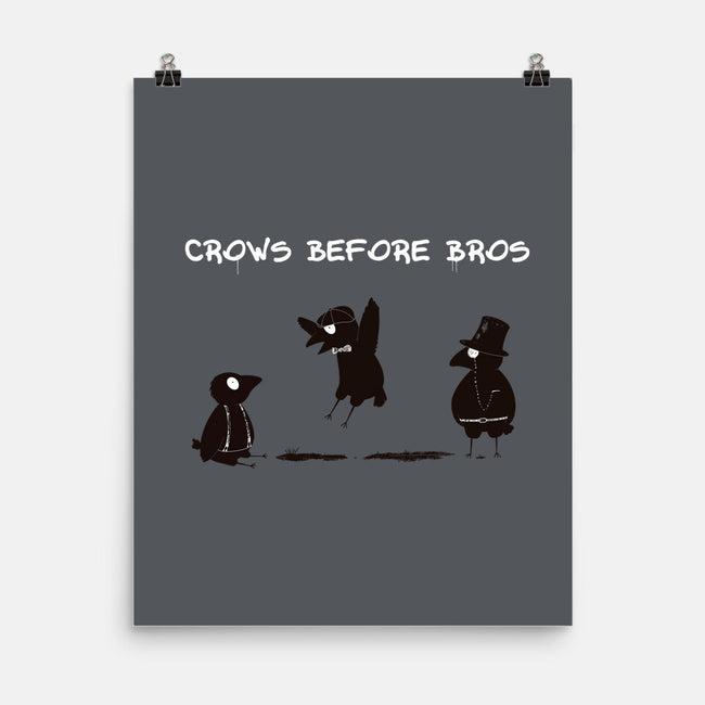 Crows Before Bros-None-Matte-Poster-Mattania