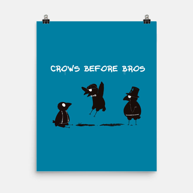 Crows Before Bros-None-Matte-Poster-Mattania