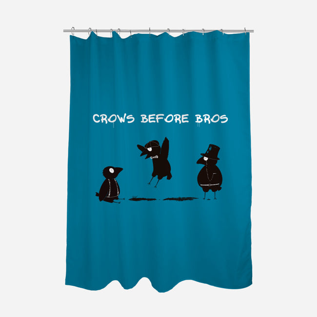 Crows Before Bros-None-Polyester-Shower Curtain-Mattania