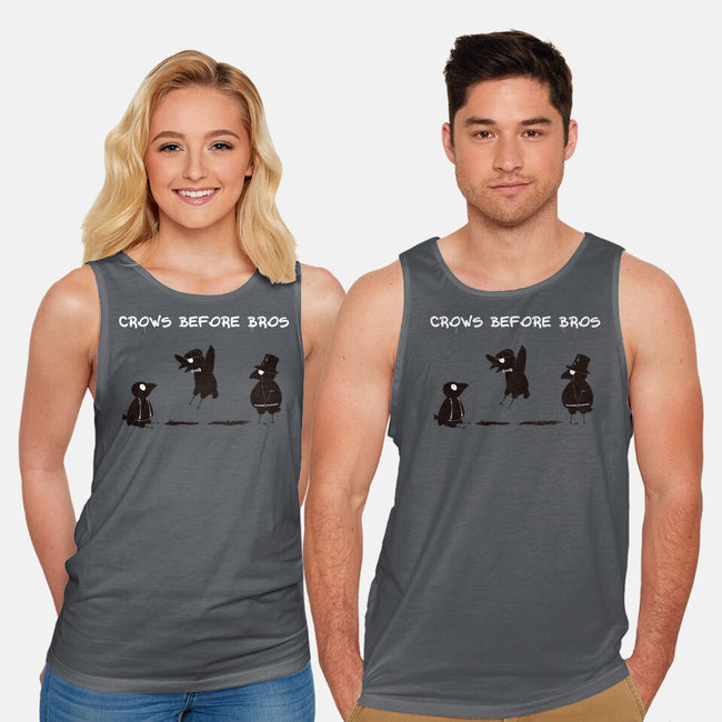 Crows Before Bros-Unisex-Basic-Tank-Mattania