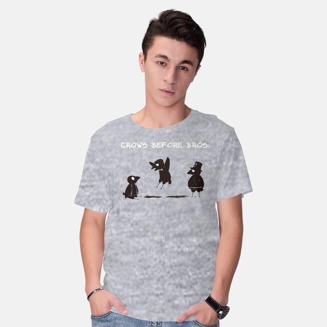 Crows Before Bros-Mens-Basic-Tee-Mattania