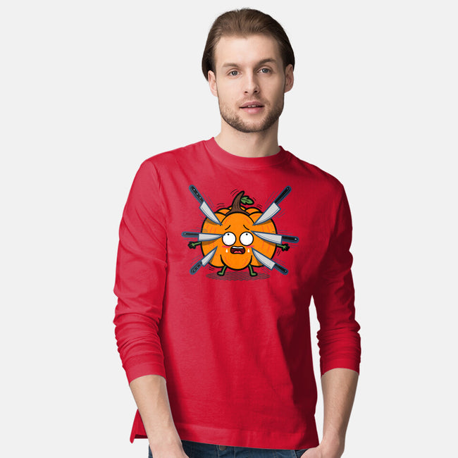 Designated Pumpkin-Mens-Long Sleeved-Tee-Boggs Nicolas