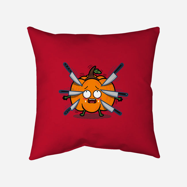 Designated Pumpkin-None-Removable Cover w Insert-Throw Pillow-Boggs Nicolas