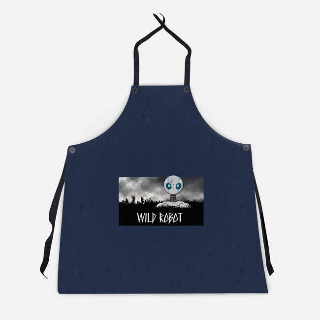 Wild Robot-Unisex-Kitchen-Apron-jasesa