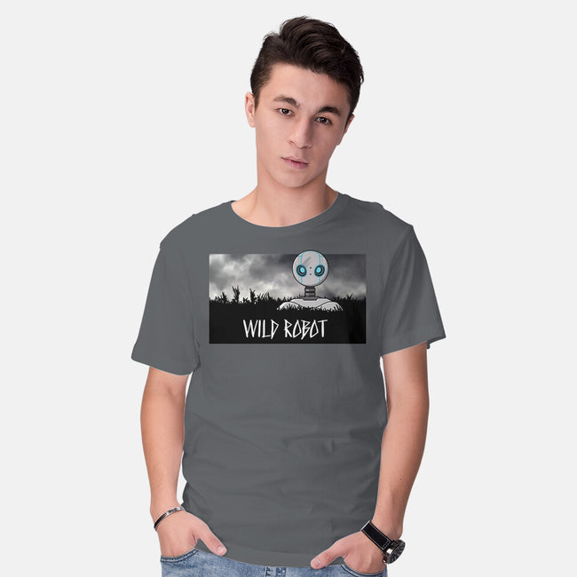 Wild Robot-Mens-Basic-Tee-jasesa