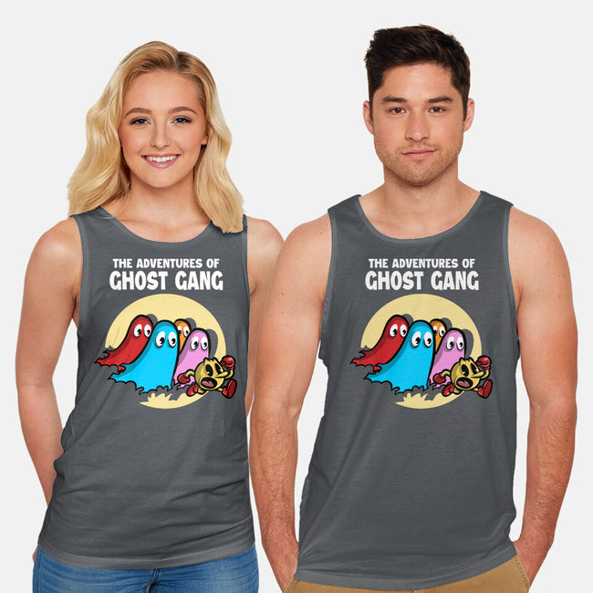 The Adventures Of Ghost Gang-Unisex-Basic-Tank-zascanauta