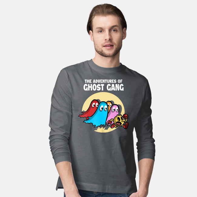 The Adventures Of Ghost Gang-Mens-Long Sleeved-Tee-zascanauta