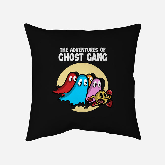 The Adventures Of Ghost Gang-None-Removable Cover w Insert-Throw Pillow-zascanauta