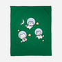 Astro Cats-None-Fleece-Blanket-MaxoArt