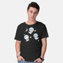 Astro Cats-Mens-Basic-Tee-MaxoArt