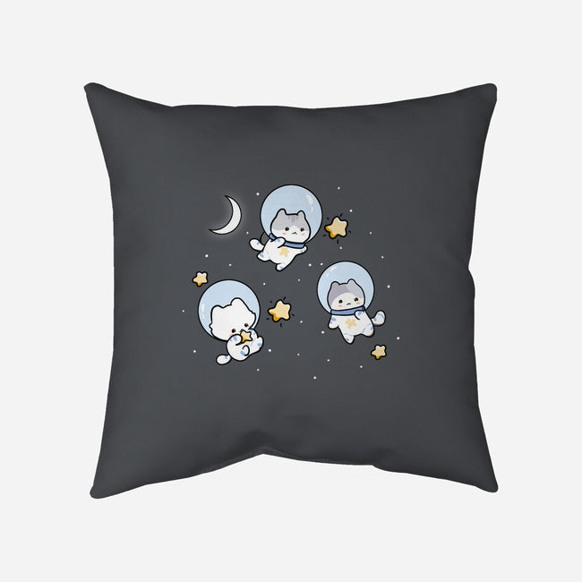 Astro Cats-None-Removable Cover w Insert-Throw Pillow-MaxoArt