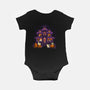 Pumpkin Haunted House-Baby-Basic-Onesie-worlddominationforcats