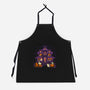 Pumpkin Haunted House-Unisex-Kitchen-Apron-worlddominationforcats