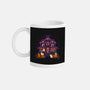 Pumpkin Haunted House-None-Mug-Drinkware-worlddominationforcats