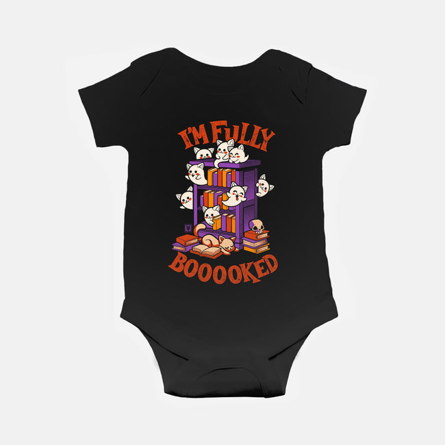 I'm Fully Booooked-Baby-Basic-Onesie-worlddominationforcats