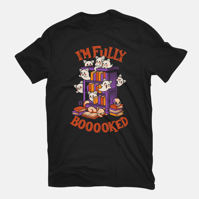 I'm Fully Booooked-Youth-Basic-Tee-worlddominationforcats