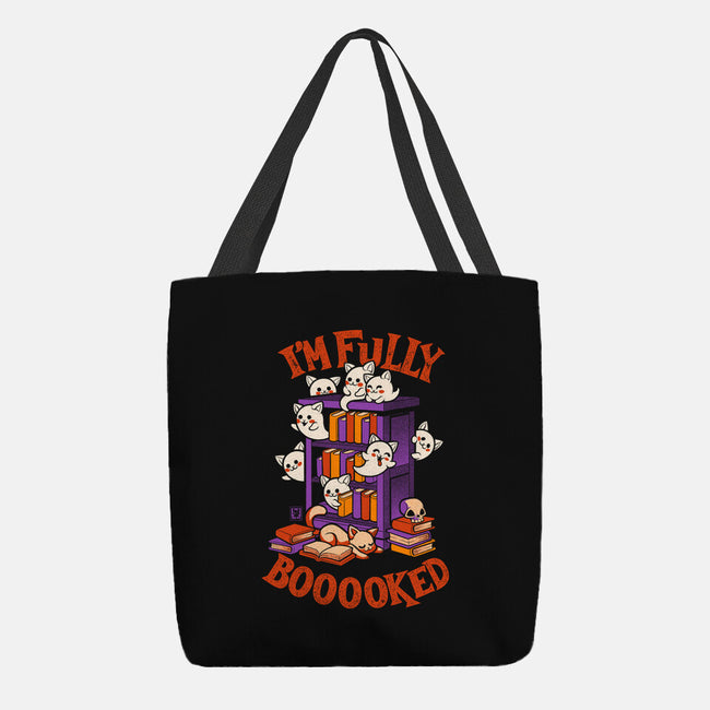 I'm Fully Booooked-None-Basic Tote-Bag-worlddominationforcats