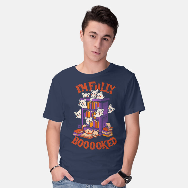 I'm Fully Booooked-Mens-Basic-Tee-worlddominationforcats