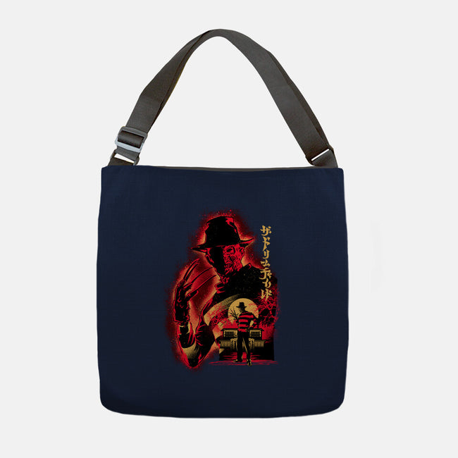 Attack Of Krueger-None-Adjustable Tote-Bag-hypertwenty