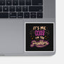 Hi I'm The Problem-None-Glossy-Sticker-koalastudio