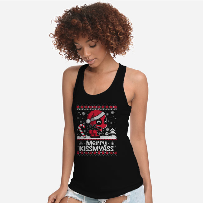 Merry Superhero-Womens-Racerback-Tank-NemiMakeit