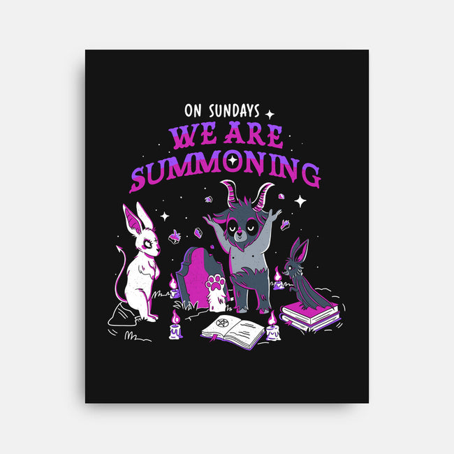 Summoning On Sundays-None-Stretched-Canvas-yumie