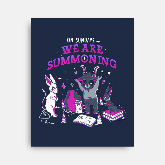 Summoning On Sundays-None-Stretched-Canvas-yumie