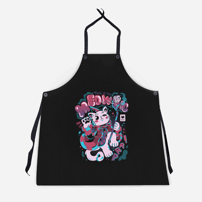 My Meowgic-Unisex-Kitchen-Apron-yumie