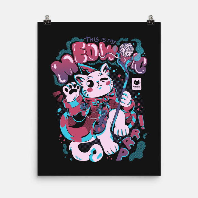 My Meowgic-None-Matte-Poster-yumie