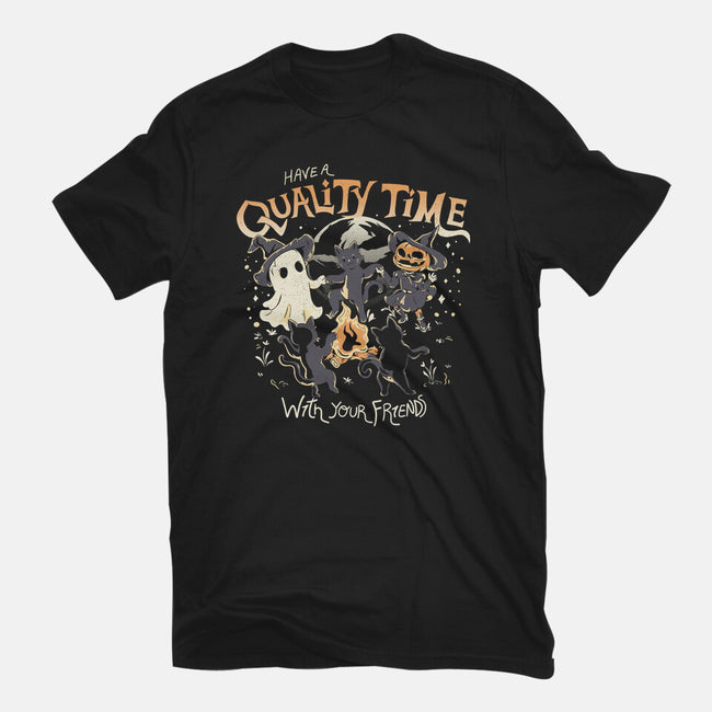 Quality Time-Unisex-Basic-Tee-yumie