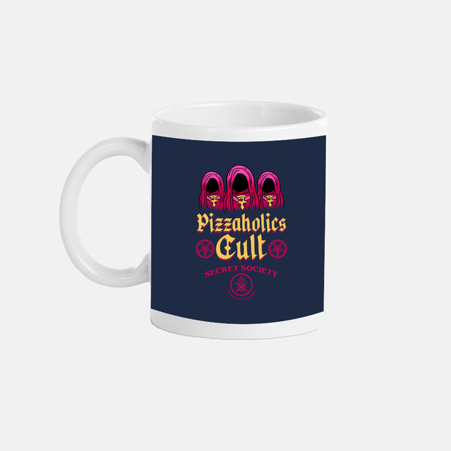 Pizzaholics Cult Secret Society-None-Mug-Drinkware-sachpica