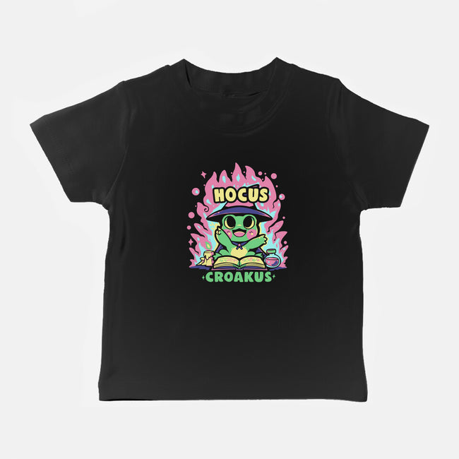 Hocus Croakus-Baby-Basic-Tee-TechraNova