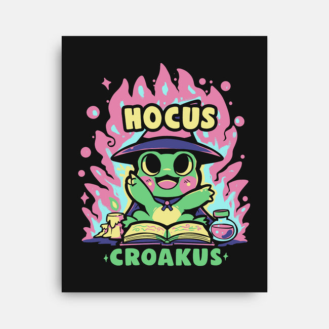 Hocus Croakus-None-Stretched-Canvas-TechraNova