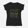 Silent Hill Souvenir-Womens-V-Neck-Tee-estudiofitas