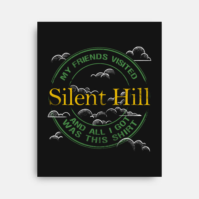 Silent Hill Souvenir-None-Stretched-Canvas-estudiofitas