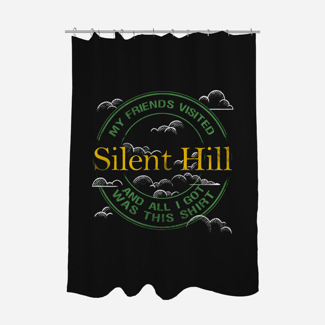 Silent Hill Souvenir-None-Polyester-Shower Curtain-estudiofitas