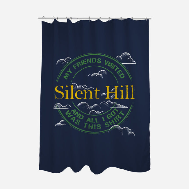 Silent Hill Souvenir-None-Polyester-Shower Curtain-estudiofitas