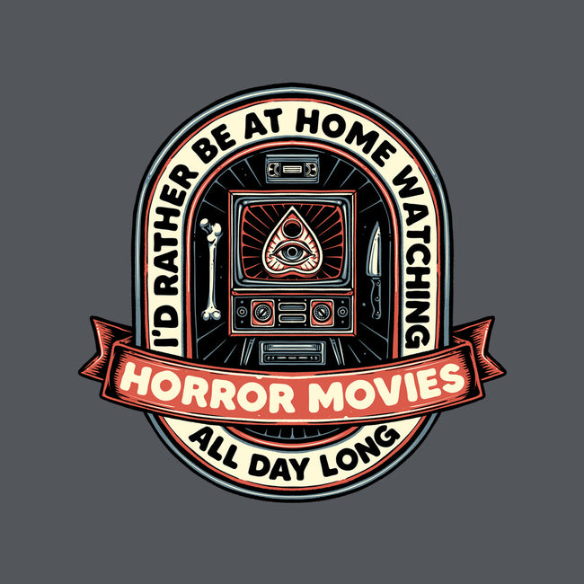 Horror Movies All Day-Womens-Fitted-Tee-glitchygorilla